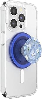 Phone Grip for MagSafe, Magnetic Holder, Phone Stand, Light Blue - Blue Fields