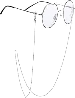 EPIRORA Glasses Chain for Women Men - Sunglasses Strap Face Mask Holder Lanyard Snake Chain, Anti-lost String for Glasses Retainer