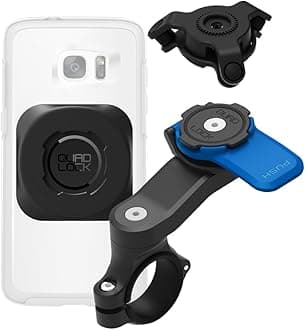 Handlebar Motorcycle Phone Mount Kit with Vibration Dampener and MAG Universal Adaptor