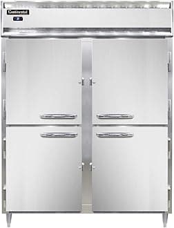 Continental DL2RE-SS-PT-HD Pass-Thru Refrigerator 2 Sec.