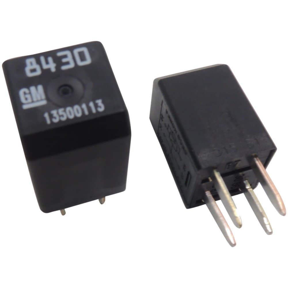 General Motors OEM 13500113 Multi-Function 4-Pin Relay (2 Pack) 19116962 D1777C