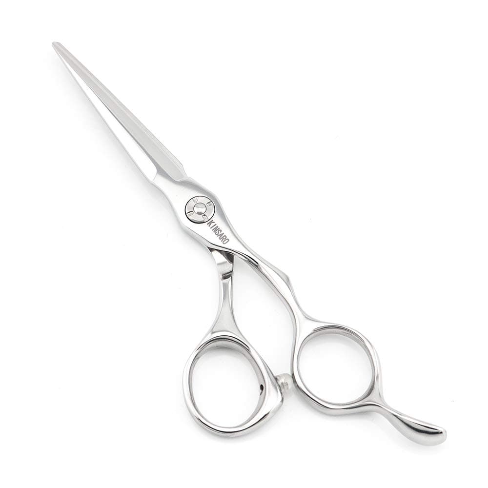 5.5" Professional Hair Scissors to Cut Hair Cutting Haircut Shears 440C Barber Shears Hairdresser Sharp Hair Scissors Bearing Screw KINSARO for Hairdresser Barber or Home Use