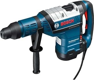 Bosch Professional Rotary Hammer GBH 8-45 DV (110 V, with SDS max, 12.5 J of Impact Energy, incl. Auxiliary Handle, Grease Tube, Machine Cloth, Carrying Case)