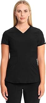 Cherokee V-Neck Women's Nurse Scrub Top, 4-Way Stretch, Superior Performance and Comfort CK623A