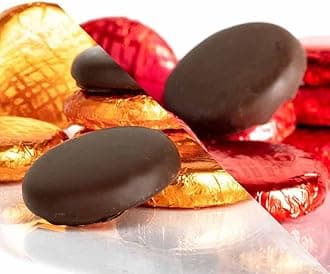 Whitakers Dark Chocolate Creams - Red & Orange Foiled Fondant Cremes (Strawberry & Orange, 800g)