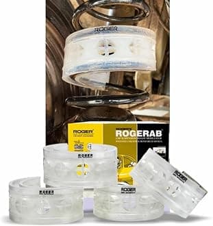 ROGER Rogerab For BMW 530D (REAR- 2PCS) Coil Spring Buffer Kit For Increasing Car Height, Car Cushioner, Shock Absorber And Stabilizer Suspension Accessories