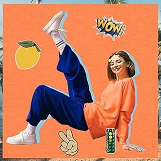 Fizzy Drink, Lemon, Lime, and Mint Sparkling Soda, 330 ml Cans, 12-Pack