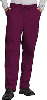 Scrub for Men Fly Front Cargo Pant with 7 Pocket, Durable, Fade Resistant Fabric - 4000