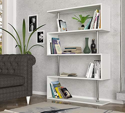 Turnada Sunrise 3' x 4' Bookcase, White