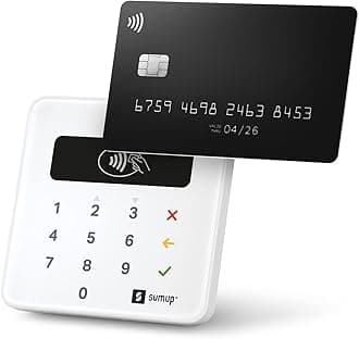 SumUp Air mobile card terminal for contactless payments with Credit & Debit Card, Apple & Google Pay - NFC RFID practical money card reader