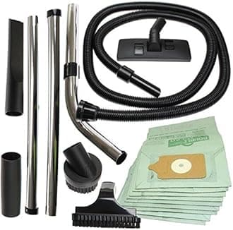 vacspare For Numatic Henry Vacuum Cleaner Tool Kit With 2.5m Hose, Brushes & 10 Hoover Bags