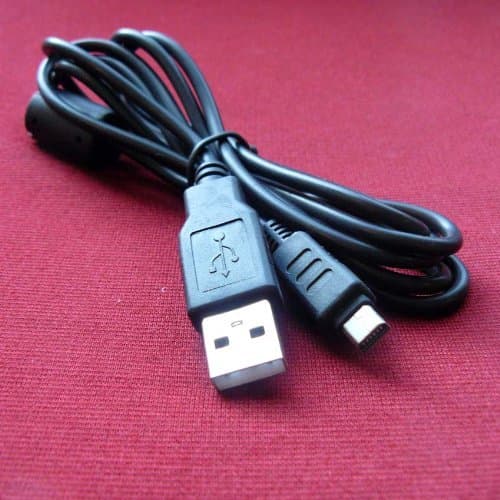 Blacell TG-310 Digital Camera Compatible USB 2.0 Cable Cord – CB-USB5 & CB-USB6 Model – 4.5 feet Black - Bargains Depot