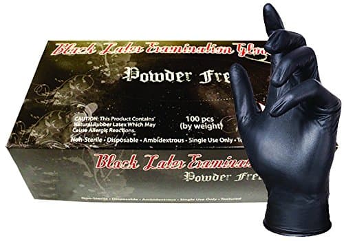 SKINTX Latex Exam Glove, Medium