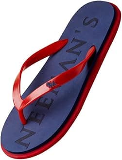 Neeman'sEco Classic Slippers for Men | Stylish, Comfortable & Lightweight Flip Flops for Men's | Flexible & Durable | Flat, Rubber, Anti Skid, Soft Daily Use Chappal
