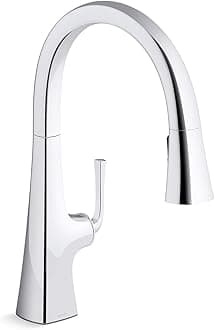 K-22062-CP Graze Kitchen Sink Faucet, Polished Chrome