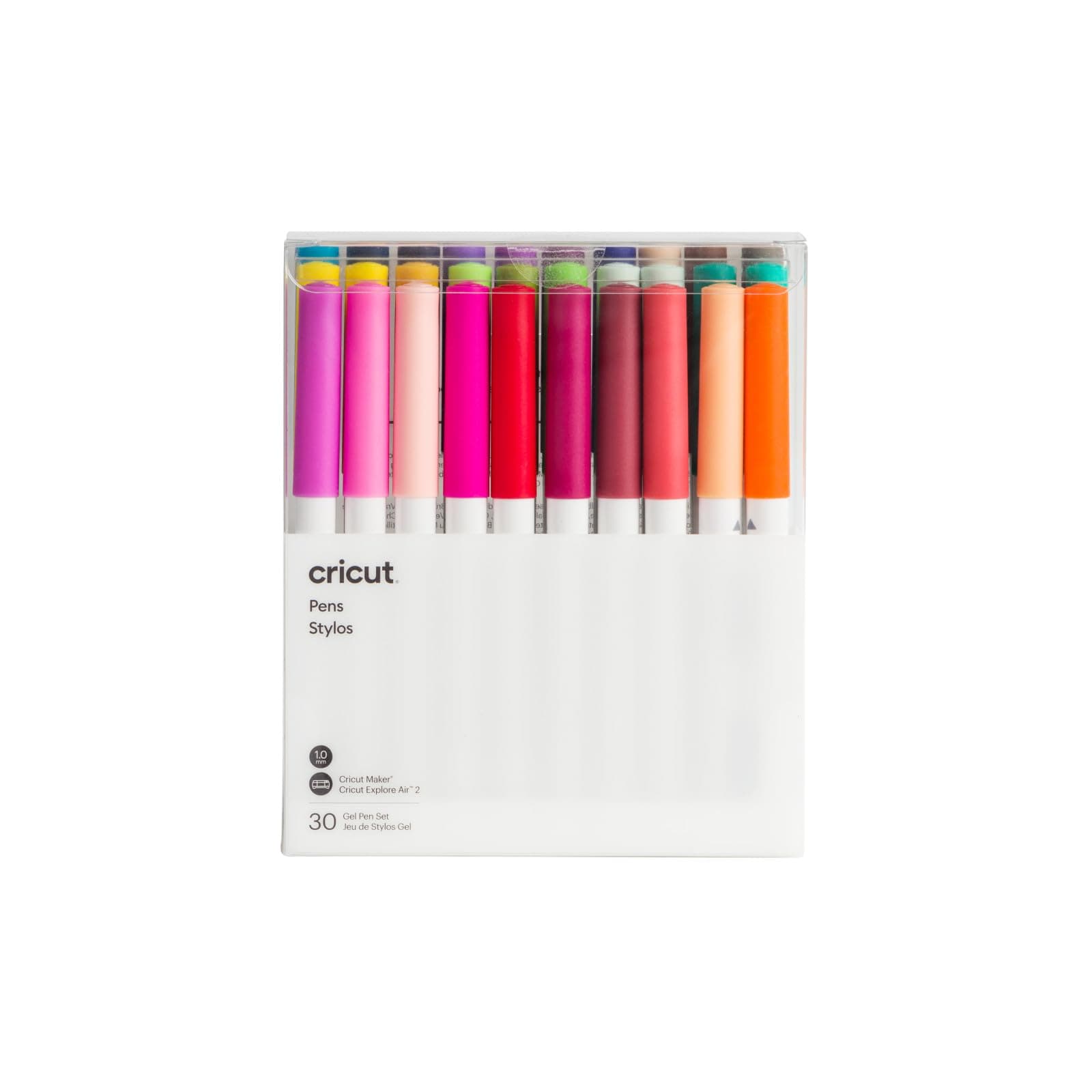 Cricut Ultimate Gel Pen Set (30ct) - For use Maker, Explore, & Venture Machines
