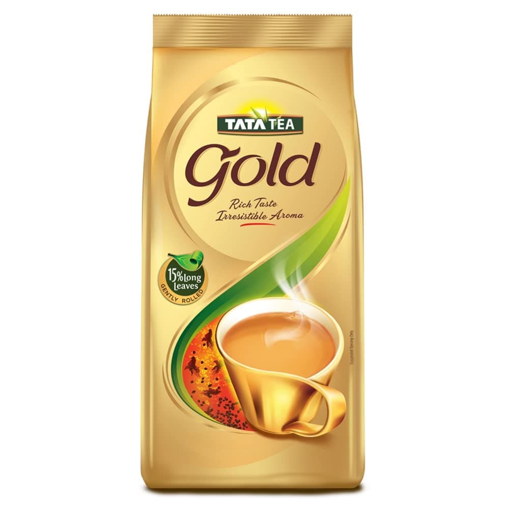 Tea Gold, Black Tea, Pouch, 500g