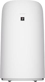 SHARP Smart Air Purifier and Humidifier compatible w/Alexa & Google Asst. Plasmacluster™ Ion Technology & Triple Filtration, incl True HEPA Filter. Covers up to 2,603 sq ft for XL Rooms. KCP110UW