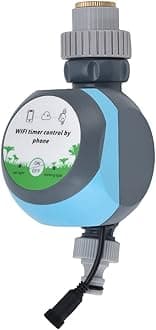 Septpenta Irrigator Timer, Smart Irrigation Systems, Save Water and Time, Mobile Phone Remote Wifi BT Control, Programmable Garden Watering, Watering Timers for Help You Handle Garden Watering