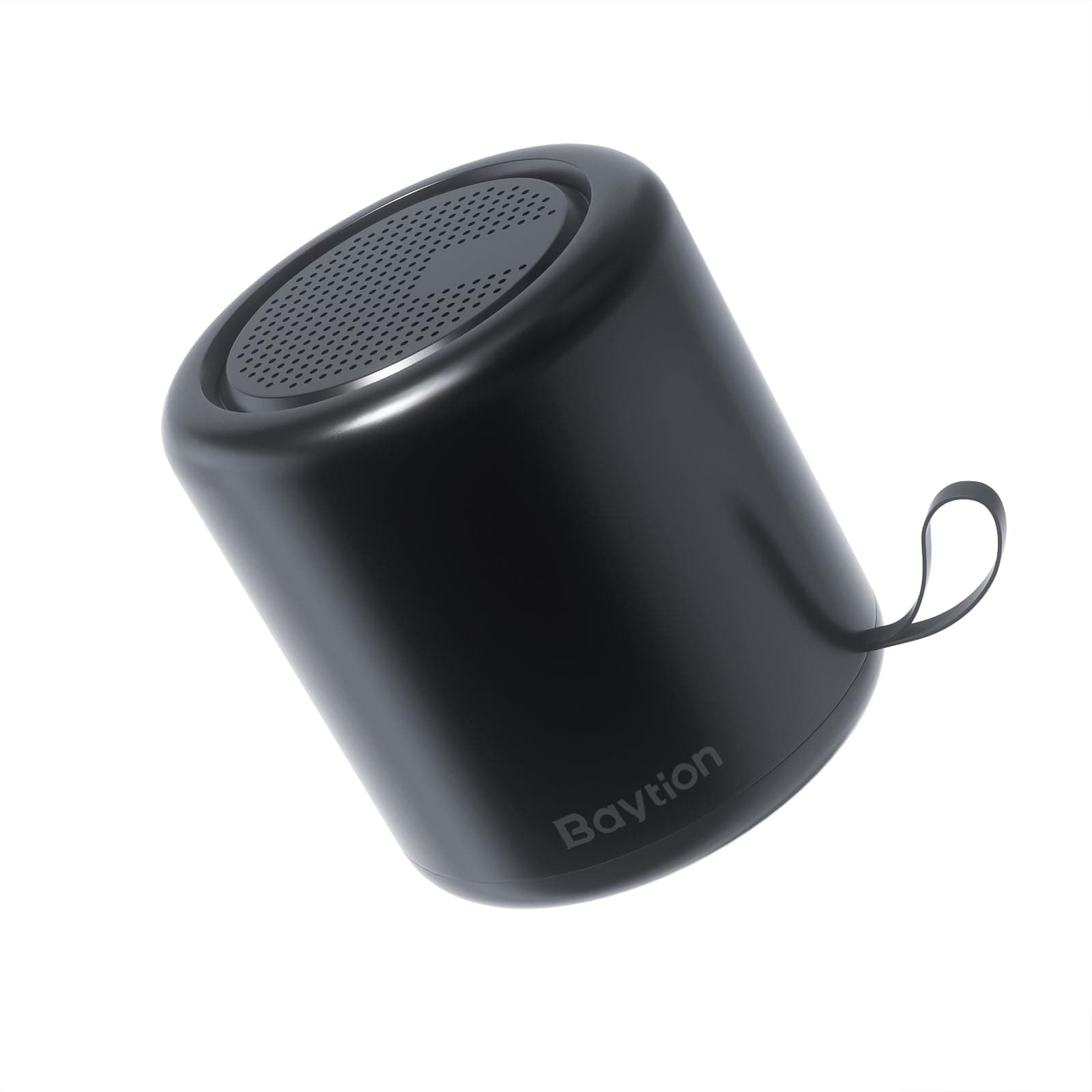 Baytion Portable Bluetooth Speaker, Wireless Stable Bluetooth 5.0 Speakers with HD Sound,TWS Pairing and Hands-free Calling, Waterproof Room Speaker for TV/Car/PC/Outdoor (Black,Volume Control)