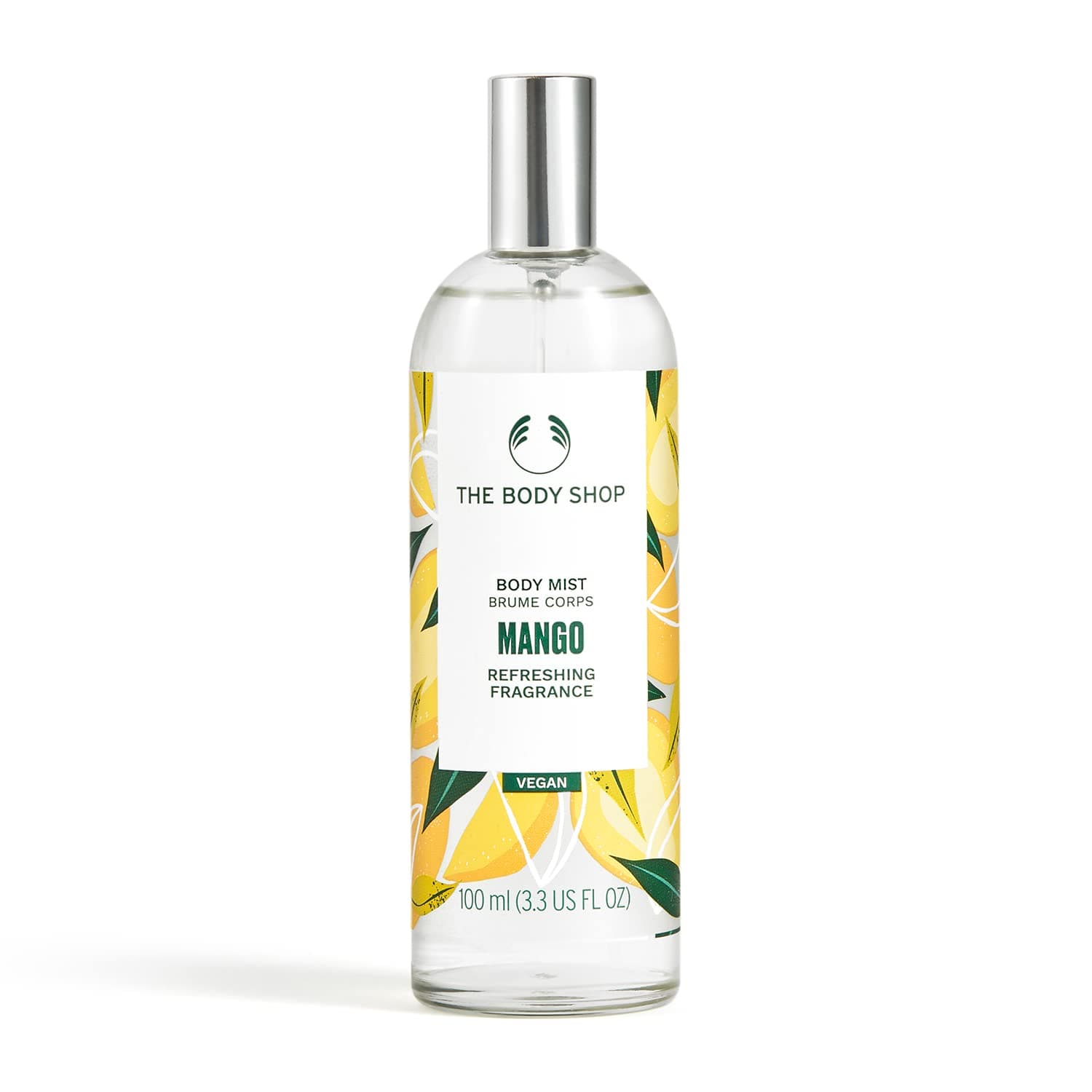 Mango Body Mist – Refreshes and Cools with a Fruity Scent – Vegan – 3.3 oz