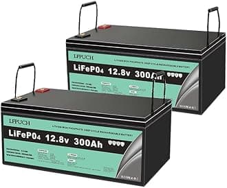 LiFePO(24V)-LiFePO4 Battery 24V(25.6V) 300Ah Lithium leisure battery, Lithium Iron Phosphate Battery for RV, Boat, Marine, Solar System,etc.(2 packs in series)