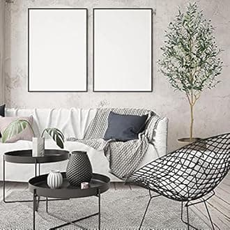 Phimos Artificial Olive Tree Tall Fake Potted Olive Silk Tree with Planter Large Faux Olive Branches and Fruits Artificial Tree for Modern Home Office Living Room Floor Decor Indoor (6.23FT)