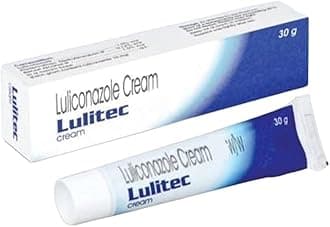 khushi Lulitec Cream 30 gm (pack of two) luliconazole Cream, pack of 2 (30 gm Each)