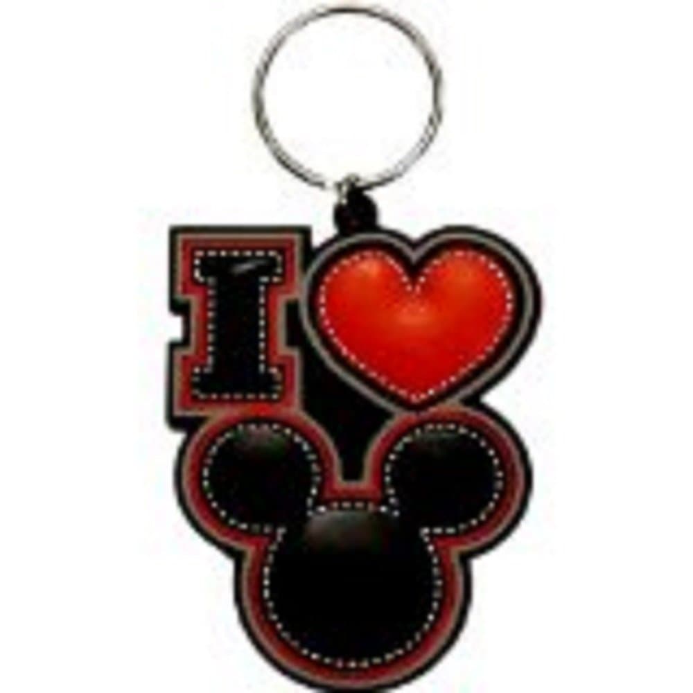 I LOVE MICKEY MOUSE Keychain Keyring