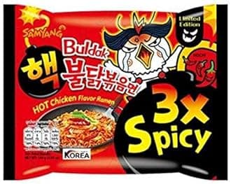 Samyang Buldak 3X Spicy Noodles 140 Grams Pack Of 1