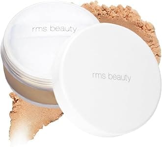 RMS Beauty Un Powder - Lightweight Translucent Finishing Loose Powder with Soft Blur Effect, Oil Control Matte Finish, Pore Minimizing, Talc-Free, 0.28 oz
