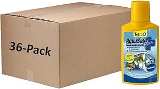 Tetra 16168 AquaSafe Water Conditioner with Bio Extract 3.38 FL Oz, Pack of 36