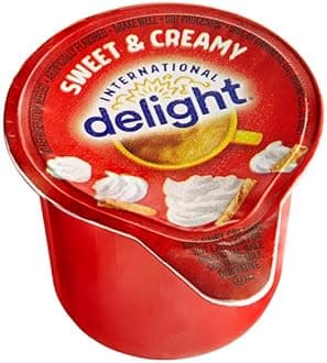 International Delight Coffee Creamer Singles, Sweet & Creamy, Shelf Stable Flavored Creamer, Pre-Portioned Creamers (288)