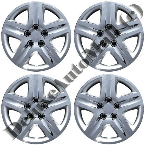2006, 2007, 2008, 2009, 2010, 2011, 2012, 2013 CHEVY IMPALA CHROME FACTORY REPLICA WHEEL COVERS / HUBCAPS (Set of 4) - 16 by DeluxeAuto