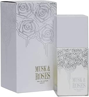 Musk and Roses | eau de parfum | 50ml | unisex | by Ahmed al maghribi | Highly Concentrated | Musk | Rose | Rasberry