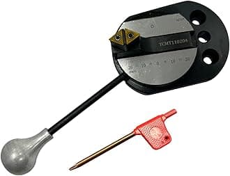 Assorts Ball Turning Attachment for 7x14 & 7x16 Mini Lathes | Precision Tool Turns Concave & Convex Metal Balls | Optional Box & Spare Carbide Inserts | Ideal for Myford & Similar Mini Metal Lathes