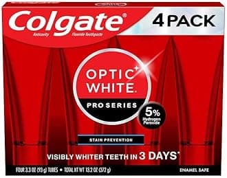Colgate Optic White Pro Series, 5% Hydrogen Peroxide, 4 Pack