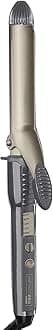 CONAIR INFINITIPRO Tourmaline 1-Inch Ceramic Curling Iron, 1-inch barrel produces classic curls – for use on short, medium, and long hair