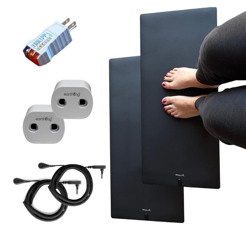 Earthing Grounding Mat 2 Pack, Mat Improves Sleep, Reduces Inflammation, Pain, and Anxiety, Clint Ober's Products