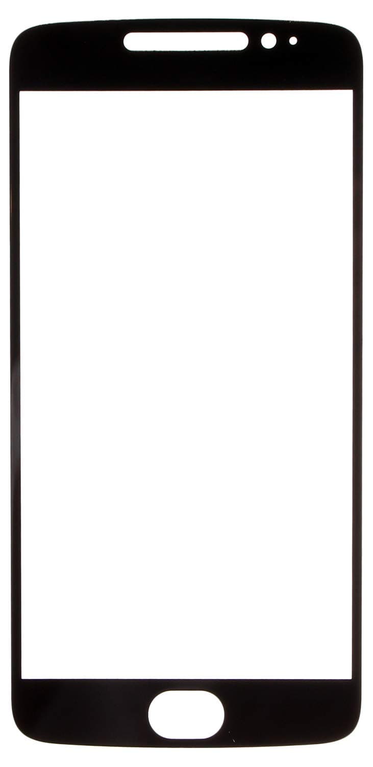 Glass Screen Protector for Motorola Moto E4 Plus, Black