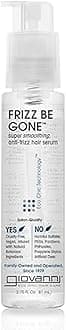 ECO CHIC Frizz Be Gone - Super Smoothing Anti-Frizz Hair Serum, Adds Shine, Seals in Color, Infused with Natural Botanical Ingredients, Salon Quality, No Parabens - 2.75 oz (1 Pack)