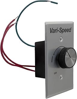 Fantech WC 15 Speed Control with On-Off Switch, 120V, 5 Amp