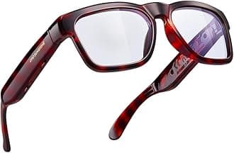 Smart Glasses Unisex,Transitional Polarized Glasses with Bluetooth Speaker,Athletic/Outdoor UV Protection and Voice Control