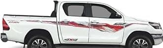 Asab,Both Side Body Sticker For Toyota Hilux 2023 4D 3A,Decals Accessories