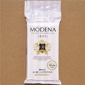 White Soft & Translucent Modena Clay Japan