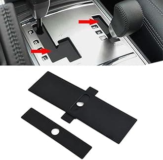 Vilgftyiet Gear Shift Shifter Dust Cover Strip Lever Panel Cover Cap Kit Interior Trim Rubber Replacement Part Compatible for Mitsubishi V93 V80 V87 V97