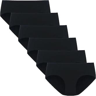 POPKOK Teen Girls Underwear Cotton Brief Panties 6 pack