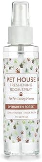 One Fur All Pet Air Freshener 4 OZ Concentrated Room Spray for Pet Odor, Evergreen Forest, Pack of 1