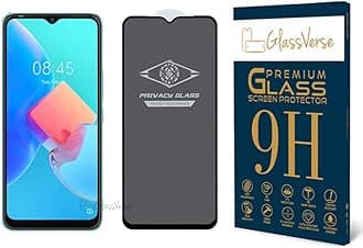 Ultra Privacy Tempered Glass For Tecno Spark GO 2022 (PACK OF 1) with Free Installation Kit. (In-Screen FingerPrint Lock will not work with the Privacy Guard because of it's Spy Coating)- 6.52 inch
