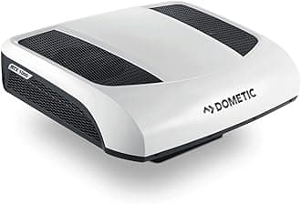Dometic RTX 1000 Air Conditioner | Efficent Eco Mode and Tubo Cooling AC with 12 Hours of Running Time | White | Ideal for Camper, RV, Truck or Bus